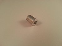 Three Eighths Round Spacers - Aluminum